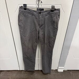 Abercrombie & Fitch Grey Langdon Slim Stretch Pant